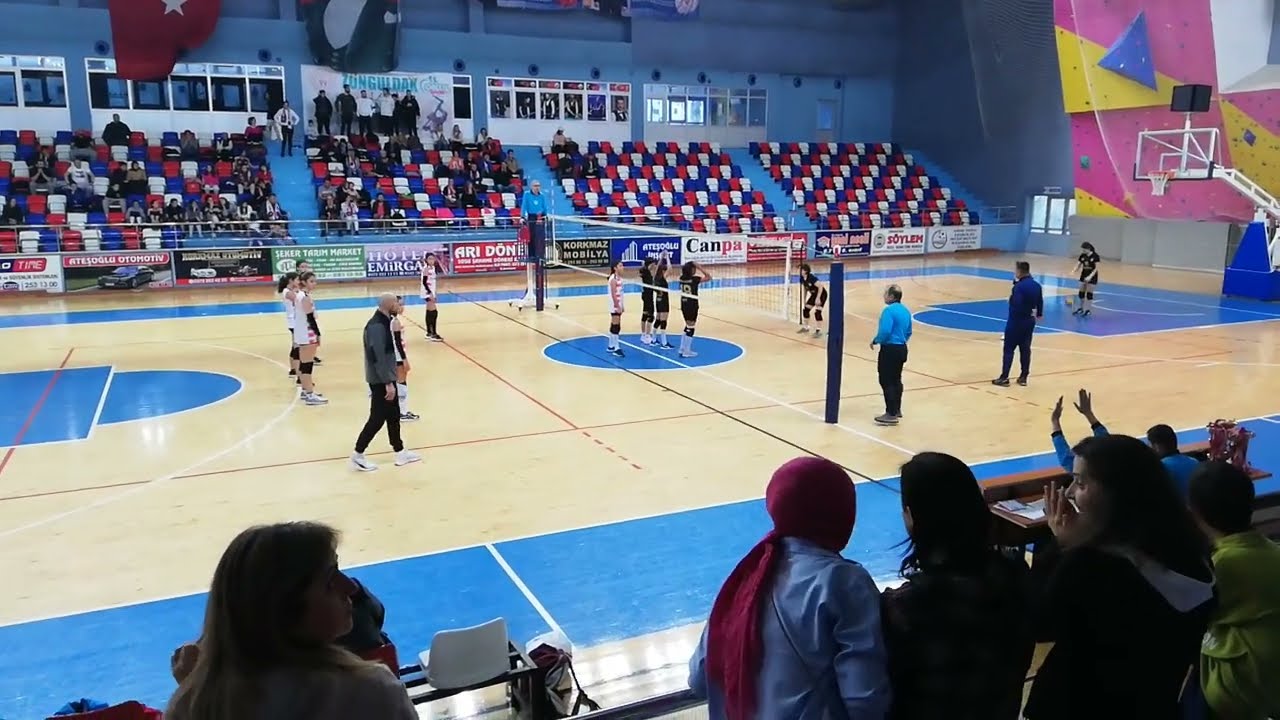 Çaycumaspor - Ereğli voleybol mini kızlar final maçı 2. set