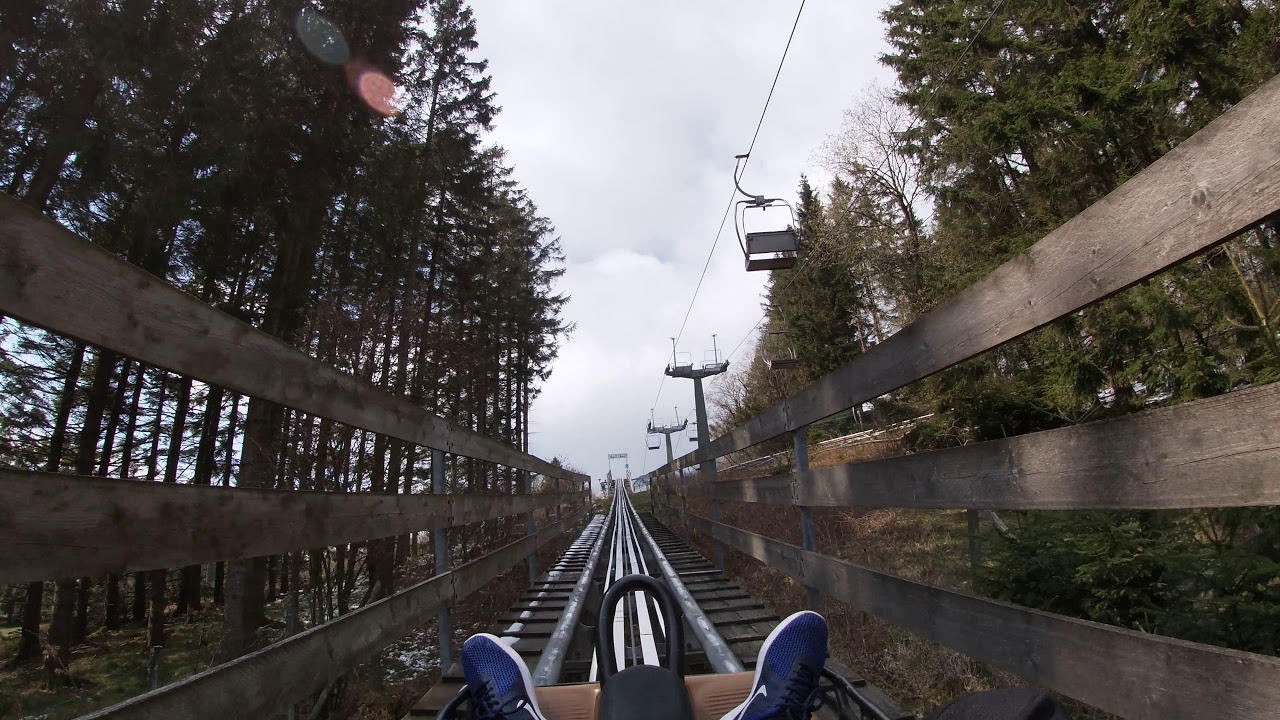 Trapper Slider On Ride POV Fort Fun Abenteuerland