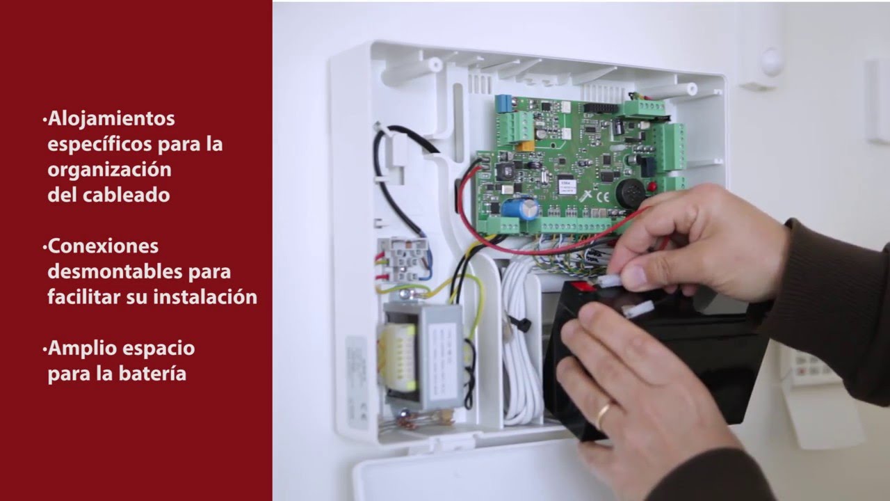 Alarma Serie X y Teclado LCD de AMC Elettronica