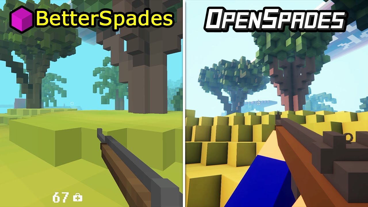 BetterSpades (PC) vs. OpenSpades (PC) - Comparison