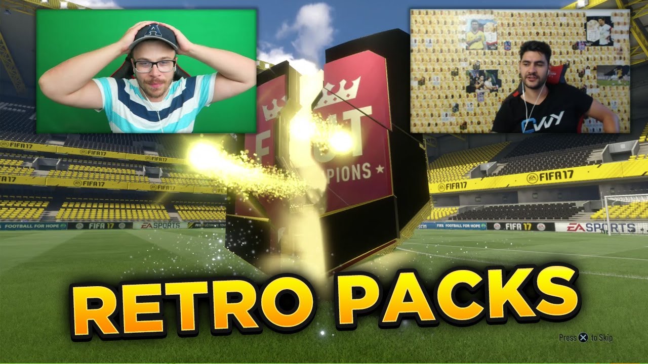RETRO BEST OF OCTOBER PACKS - FIFA 17 FUT CHAMPIONS ELITE REWARDS