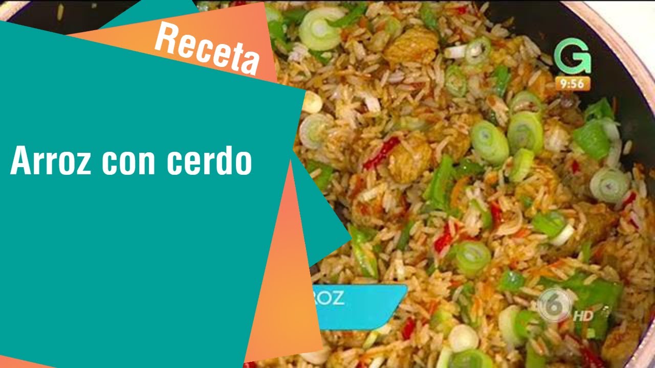 ¡Cocinemos un delicioso arroz con cerdo! Salsa Lizano siempre nos sorprende | Cocina