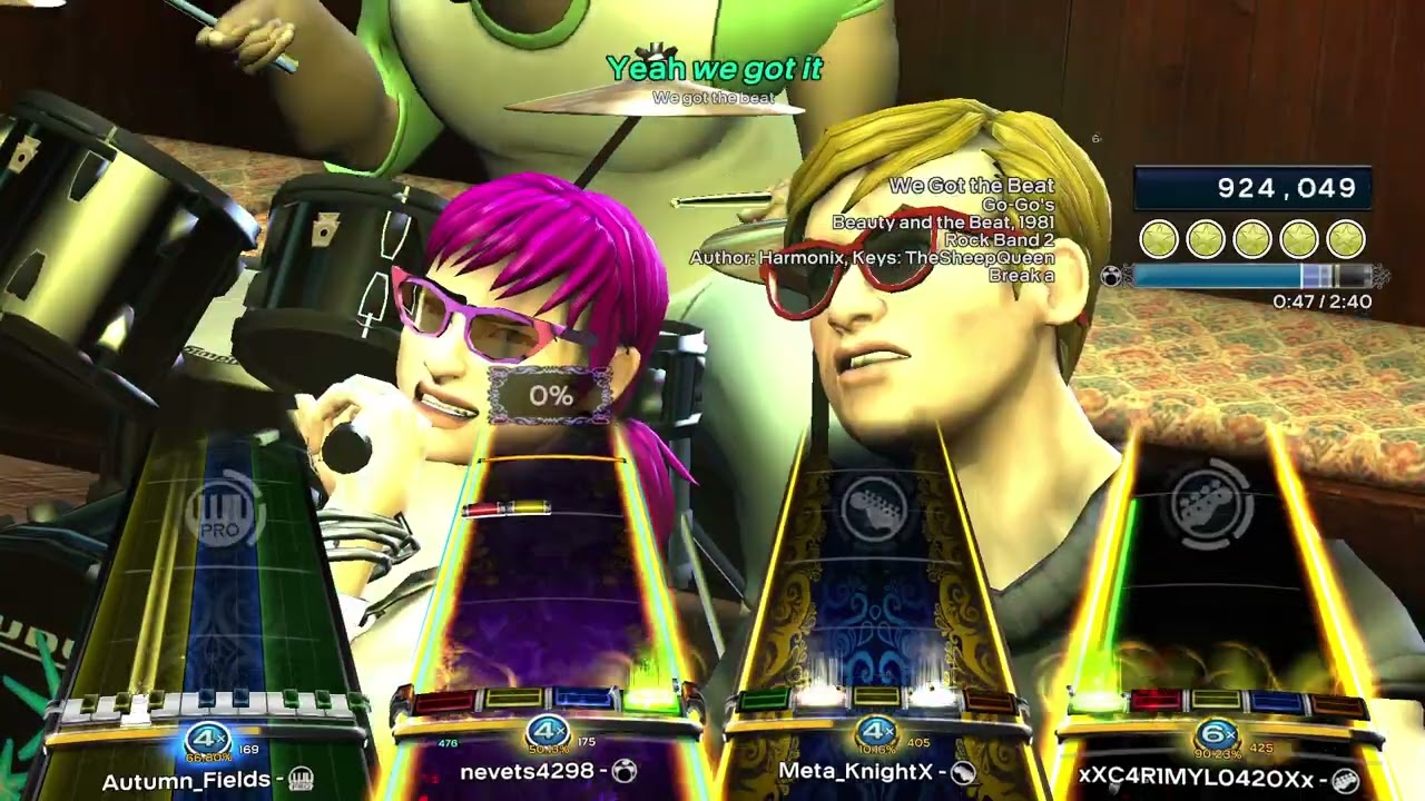 We Got The Beat by Go-Go's - Full Band Gold Rock Band 3 Deluxe RPCS3