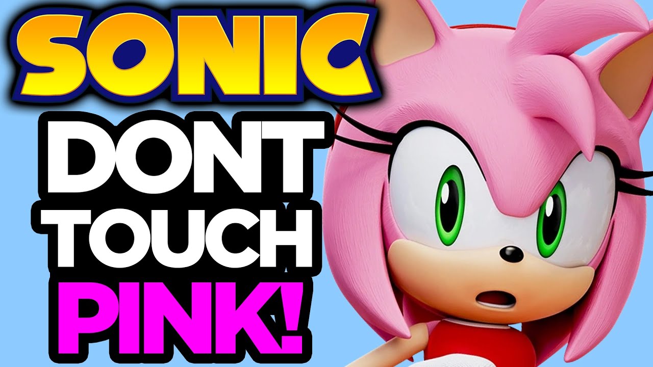 КАЖДАЯ ИГРА SONIC: Испытание «Не прикасайся к розовому цвету»!