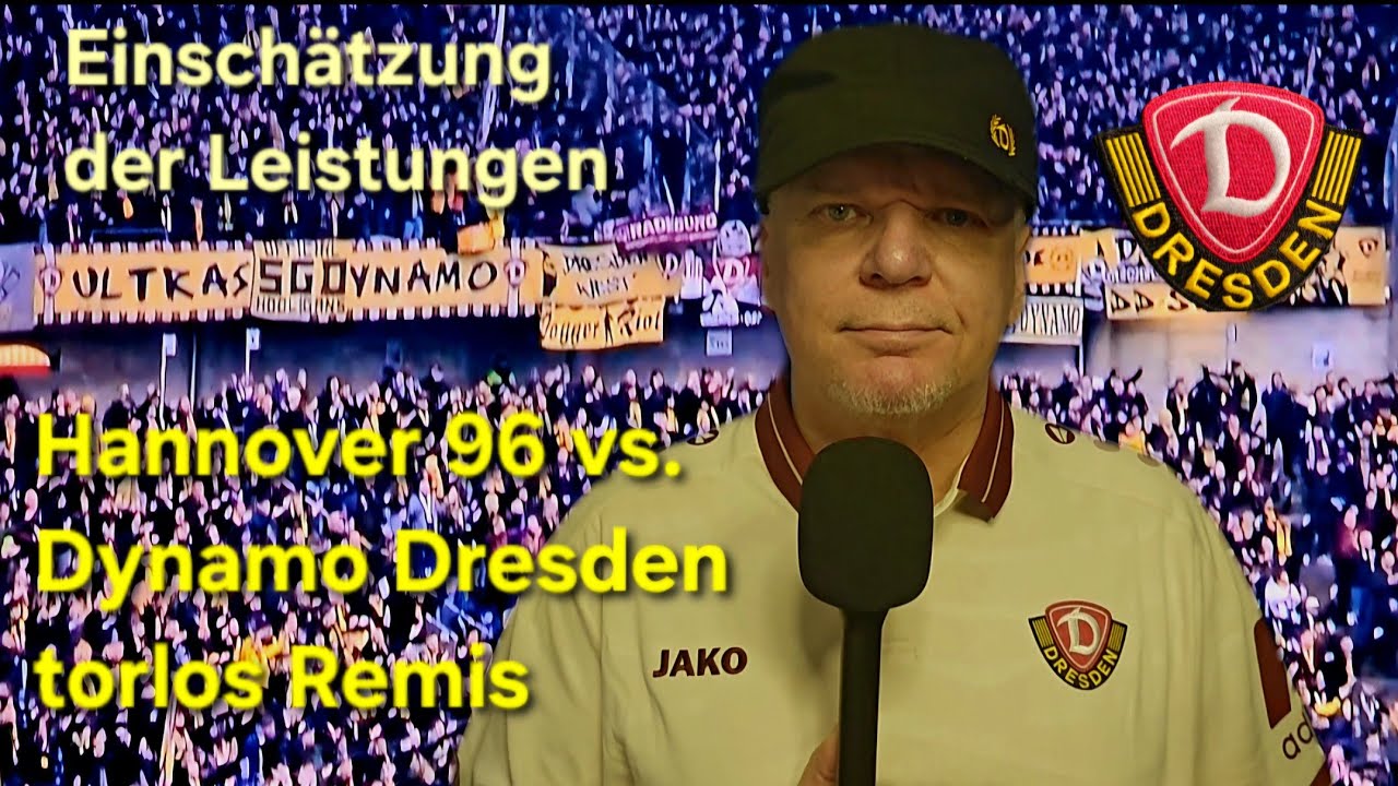 Hannover 96 – Dynamo Dresden 0:0. Heroischer Kampf oder zwei verschenkte Punkte? Analyse & Bericht.