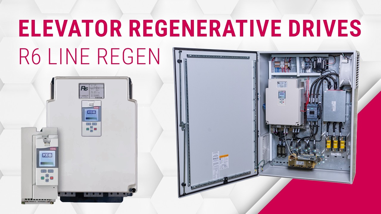 Elevator Regenerative Drives  - R6 Line Regen from KEB America