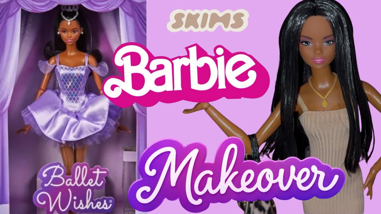 Ballet Wishes Barbie Glow-Up 🩰✨ | SKIMS-Inspired Fashion Makeover