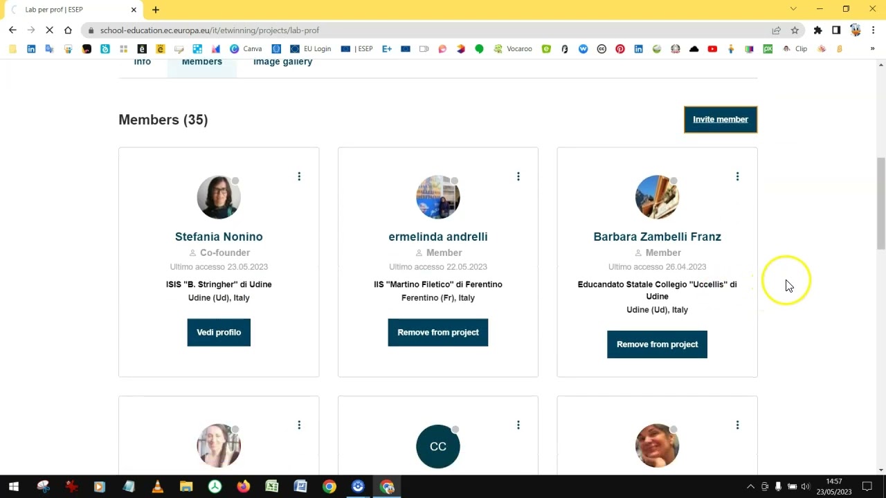 eTwinning ESEP invitare docenti sul Twinspace