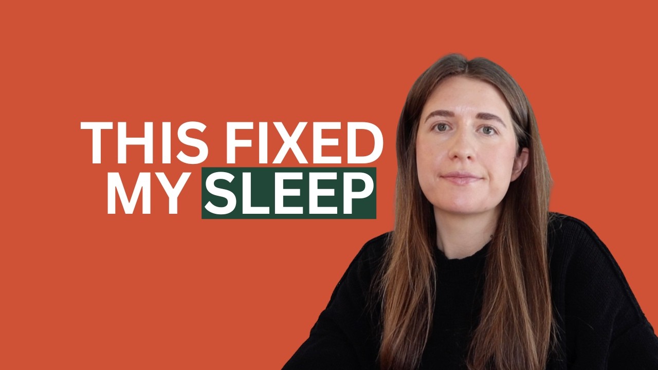 I Fixed My Sleep -  Here’s What Actually Helped!