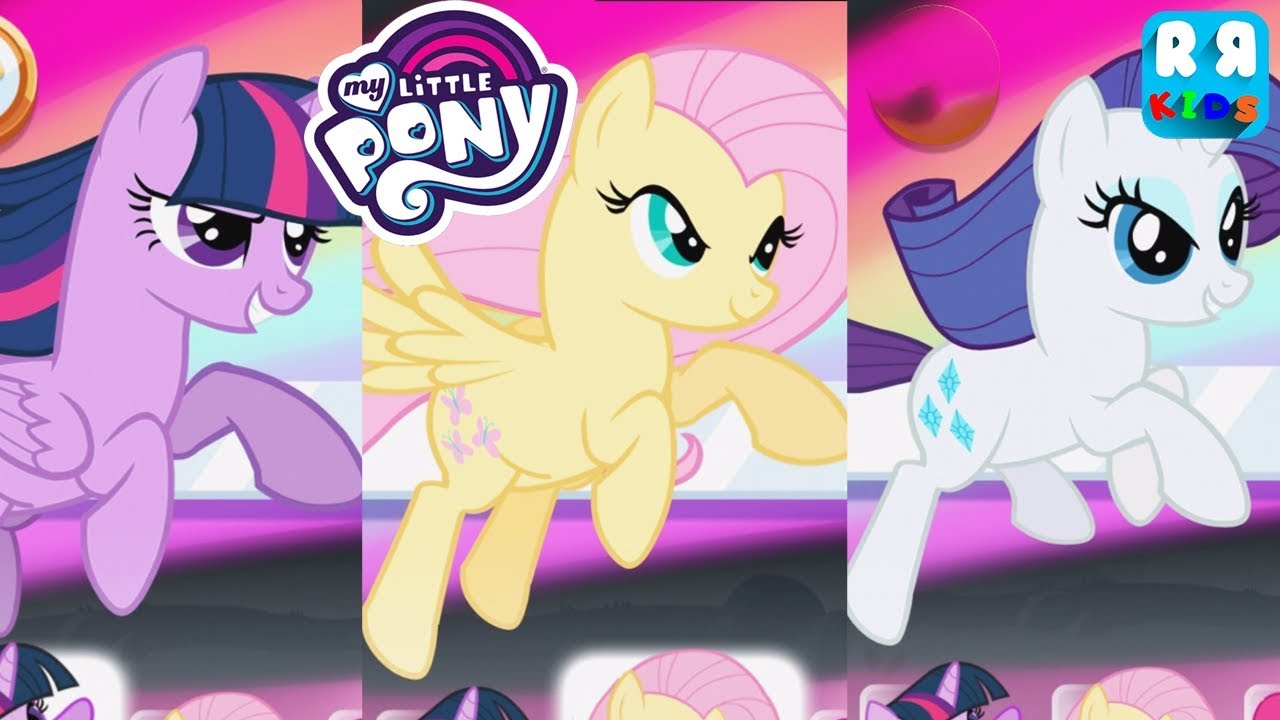 My Little Pony Rainbow Runners - Part 13 Twilight Sparkle, Fluttershy and Rarity Mission