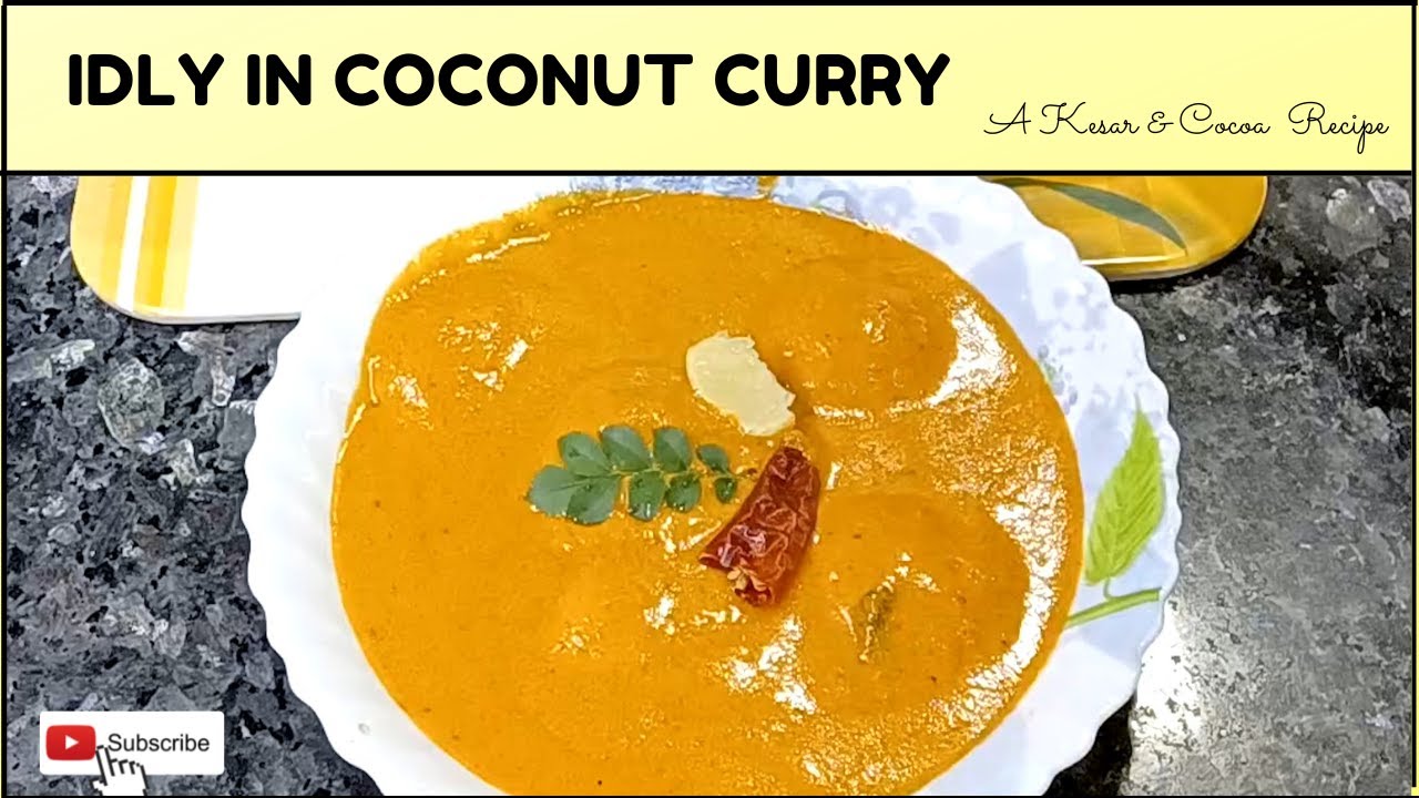 IDLI IN COCONUT CURRY || SRI LANKAN CUISINE ||