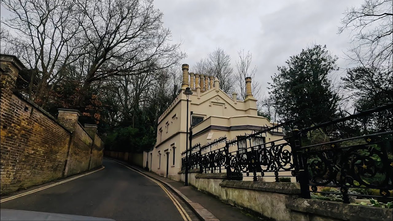 Driving in London | Russell Square to Golders Green, Camden Town, Highgate, Hampstead Garden Suburb
