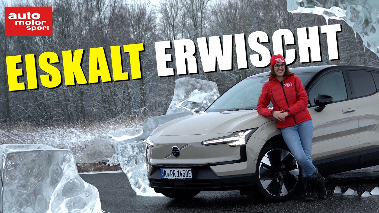 Über 1000 km im E-Auto – Volvo EX30 kämpft mit Minusgraden
