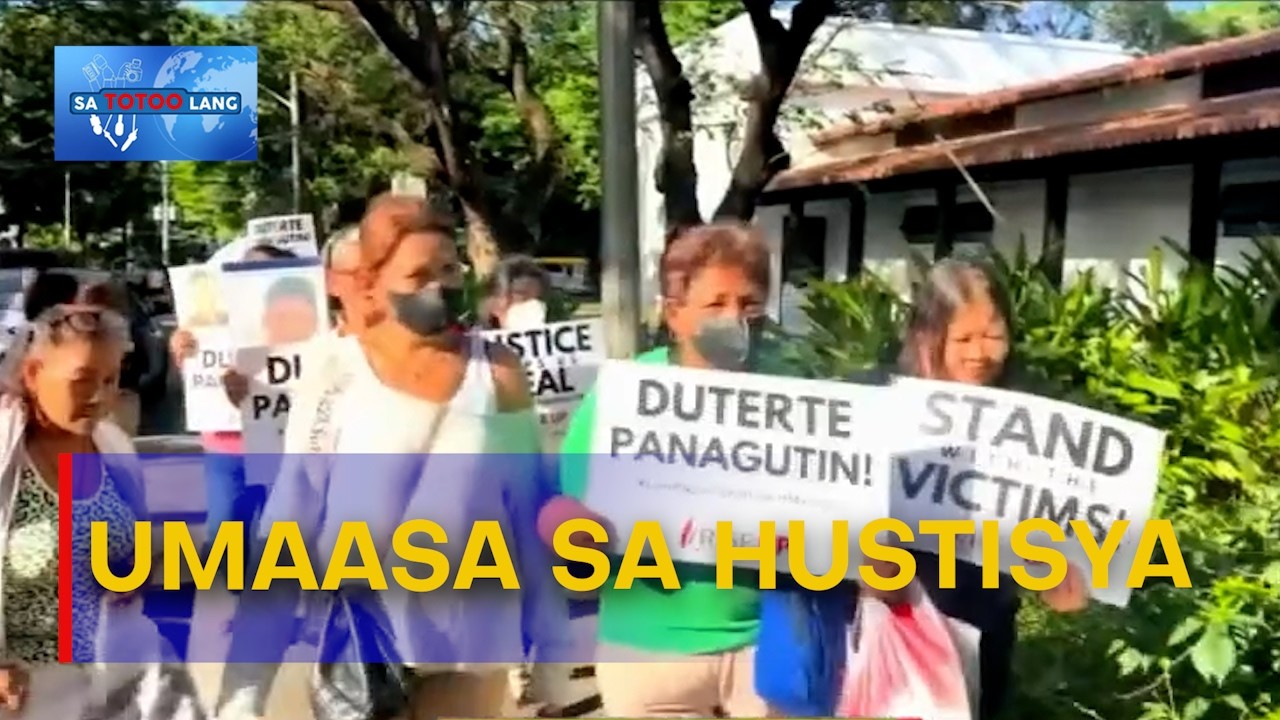 Kaanak ng EJK victims, umaasang magtutuluy-tuloy ang paglilitis vs. FPRRD | Sa Totoo Lang