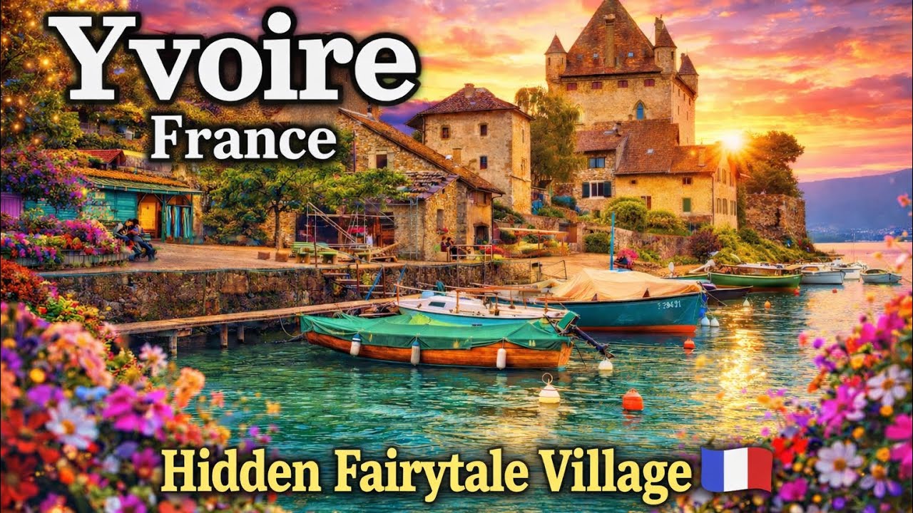 Yvoire, France 🇫🇷 | Exploring the Medieval Village on Lake Geneva