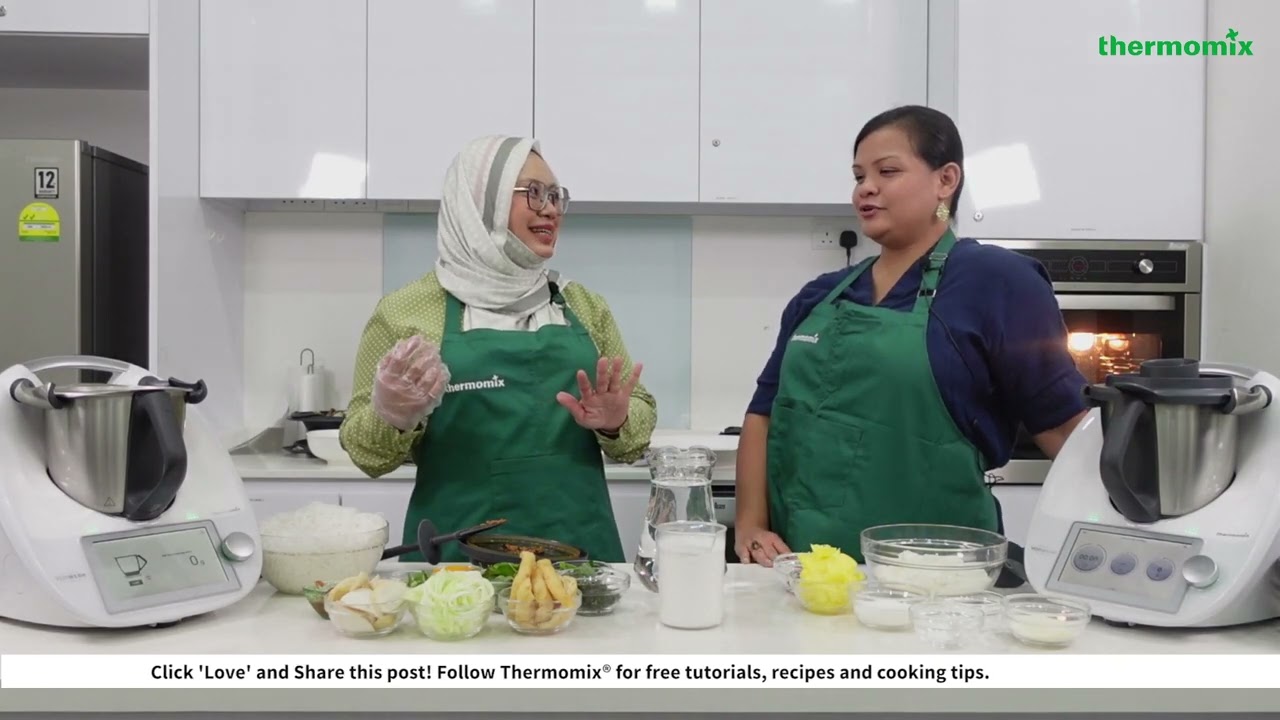 Let's Cook With Yatee Saniff and Yusma Md Yusoff (Thermomix® Singapore)
