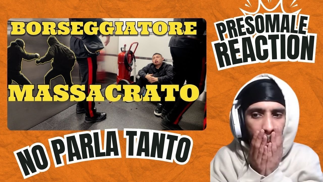 reaction a PADRE DI FAMIGLIA vs BORSEGGIATORE 