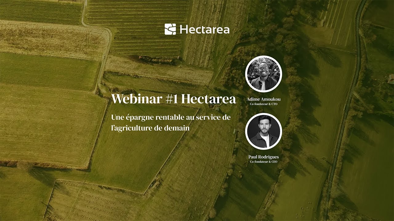 Webinar #1 🌾 Une épargne rentable au service de l'agriculture de demain
