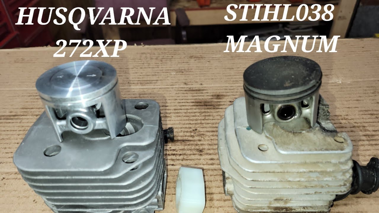 Stihl 038 mag vs 272xp, why do they run so different??