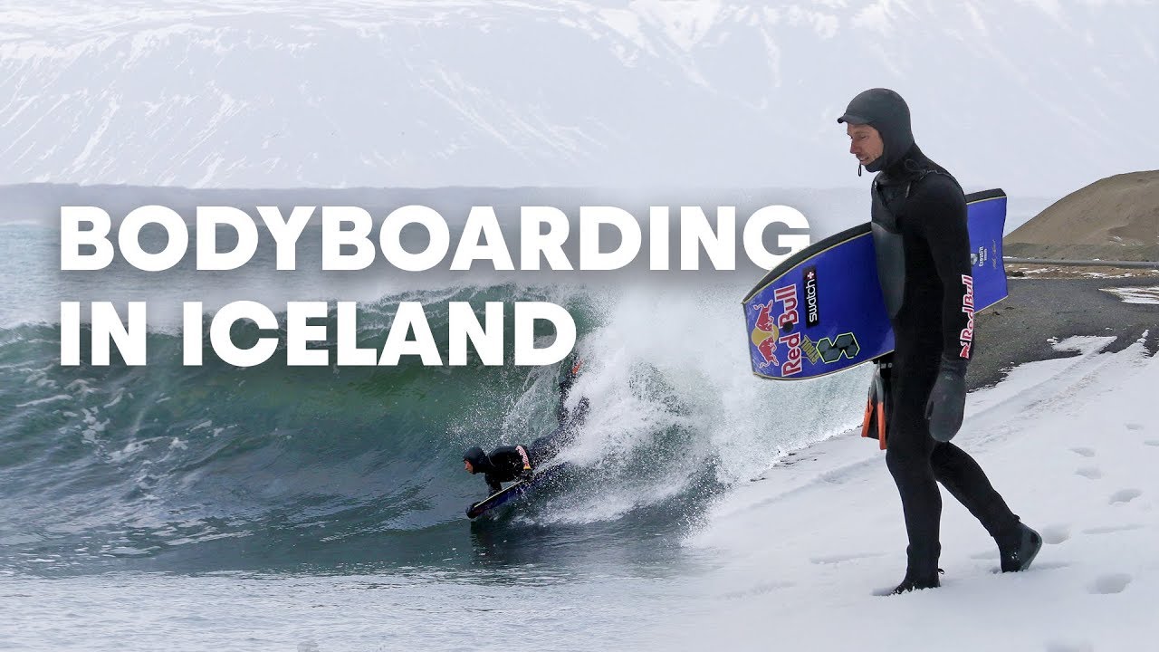 Bodyboarding The Waves Of Iceland