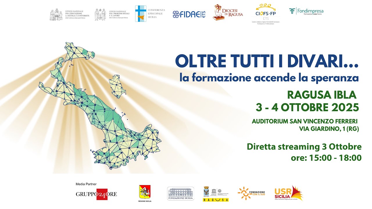 OLTRE TUTTI I DIVARI... la formazione accende la speranza