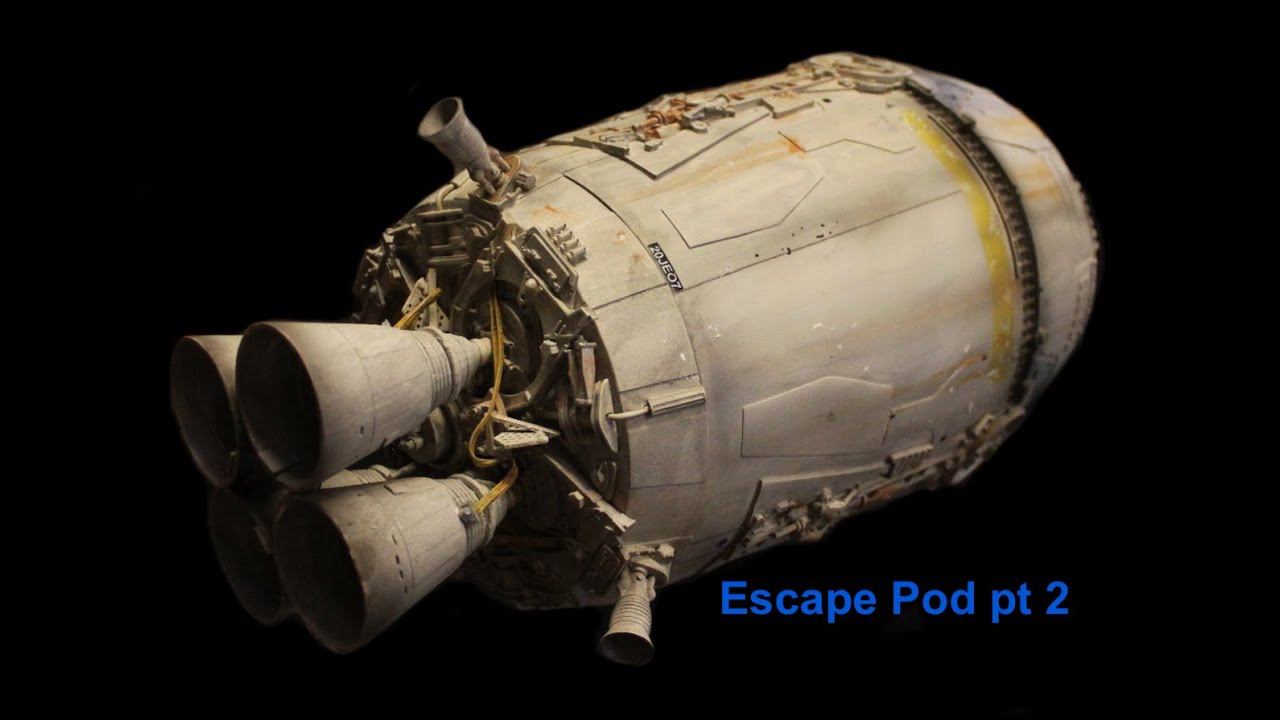 Build the Escape Pod from Star Wars Episode IV Part 2