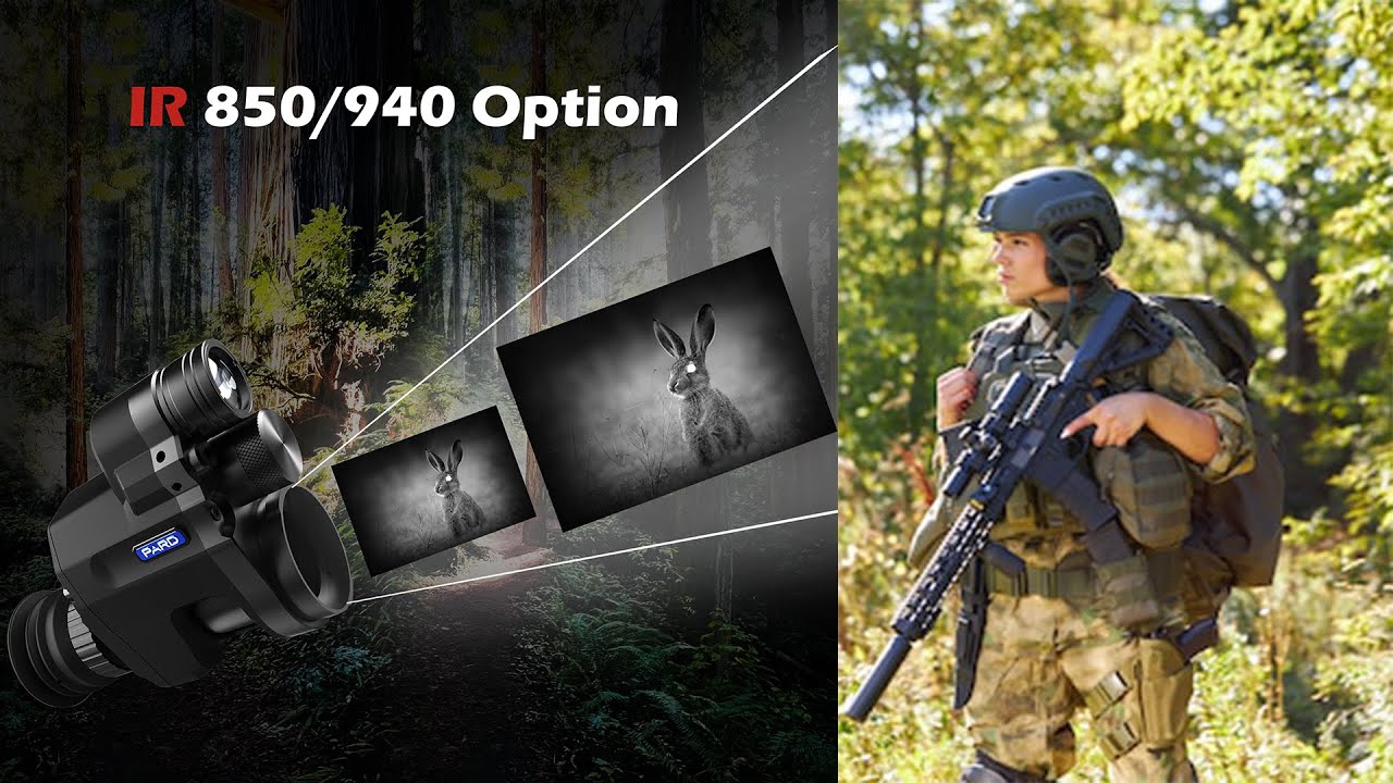 PARD NV007V Night Vision Rifle Scope Digital Camera For Hunting 300m IR New