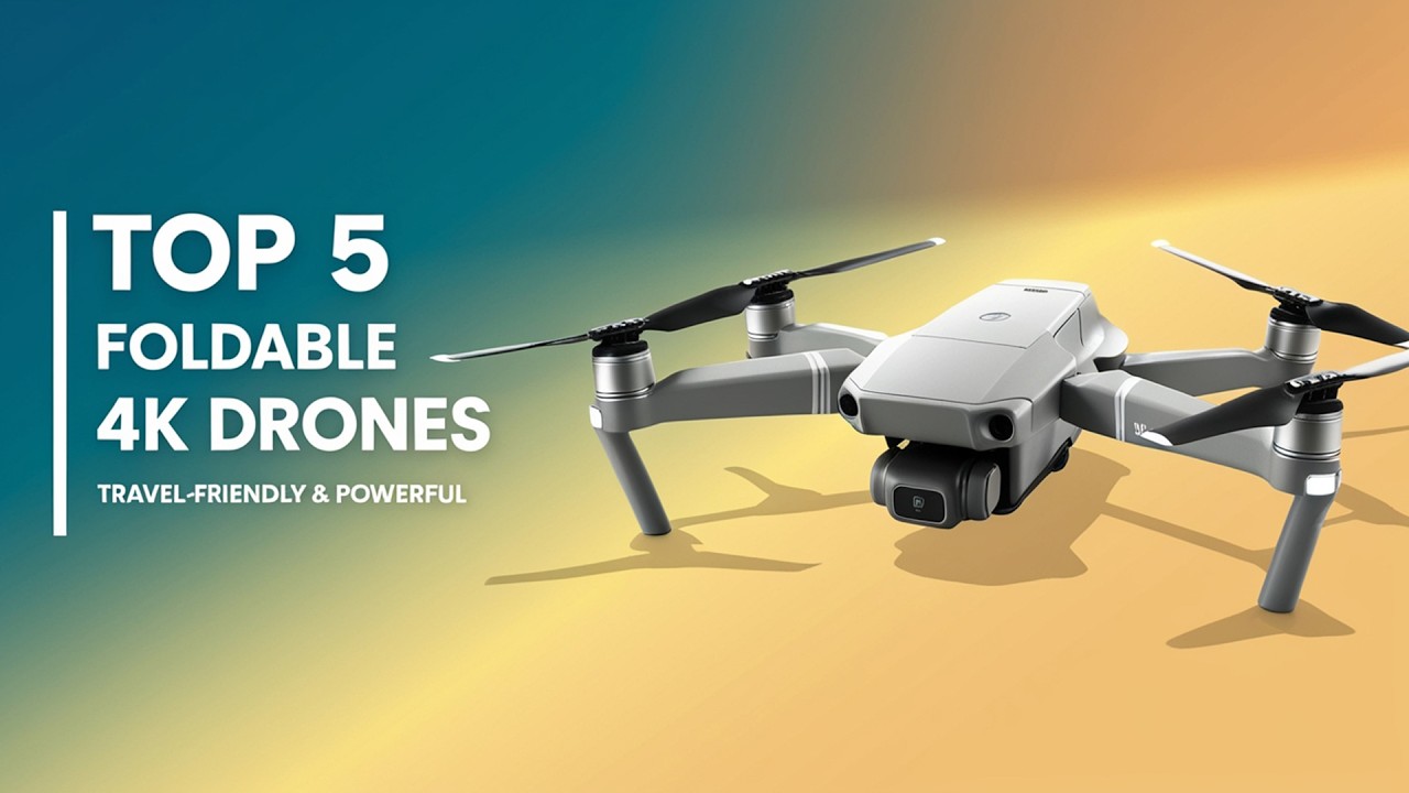 Top 5 Best Foldable 4K Camera Drones in 2026 – Ultimate Buyer’s Guide