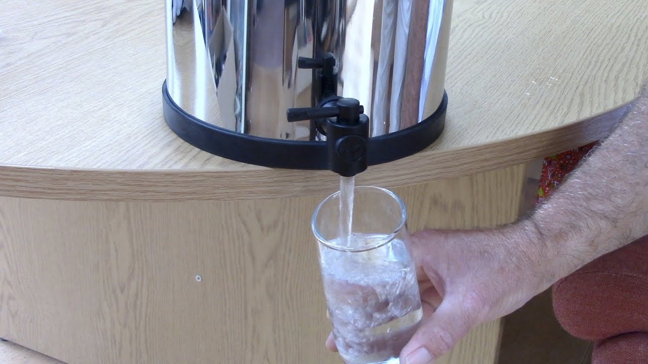 Purifying Water Using a British Berkefeld