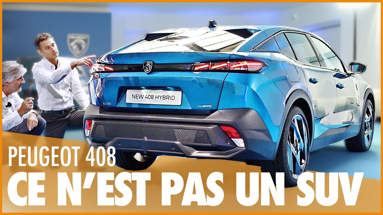 TOUT SAVOIR SUR LA NOUVELLE PEUGEOT 408 2022