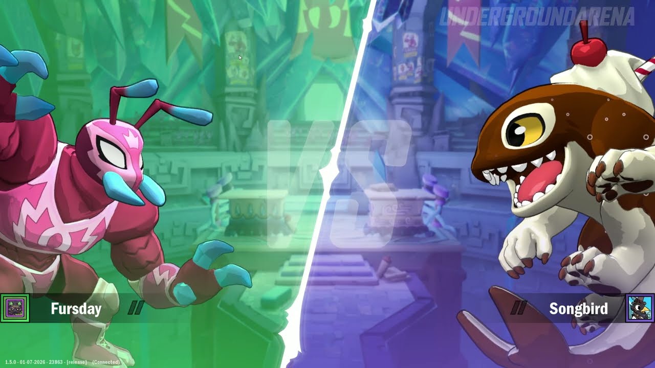 [Rivals of Aether II] Online session with Fursday (Orcane vs La Reina)