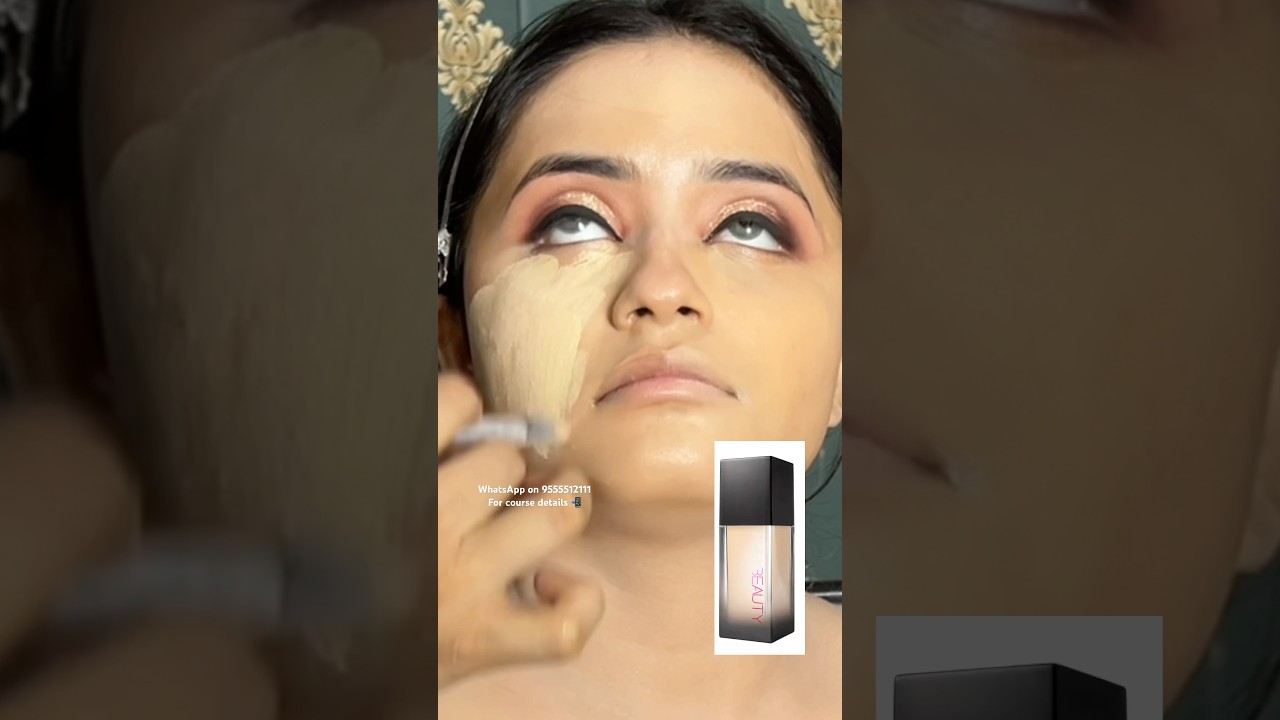 Mini makeup tutorial for makeup lovers | glass skin makeup #shorts #bridalmakeup #parulgarg