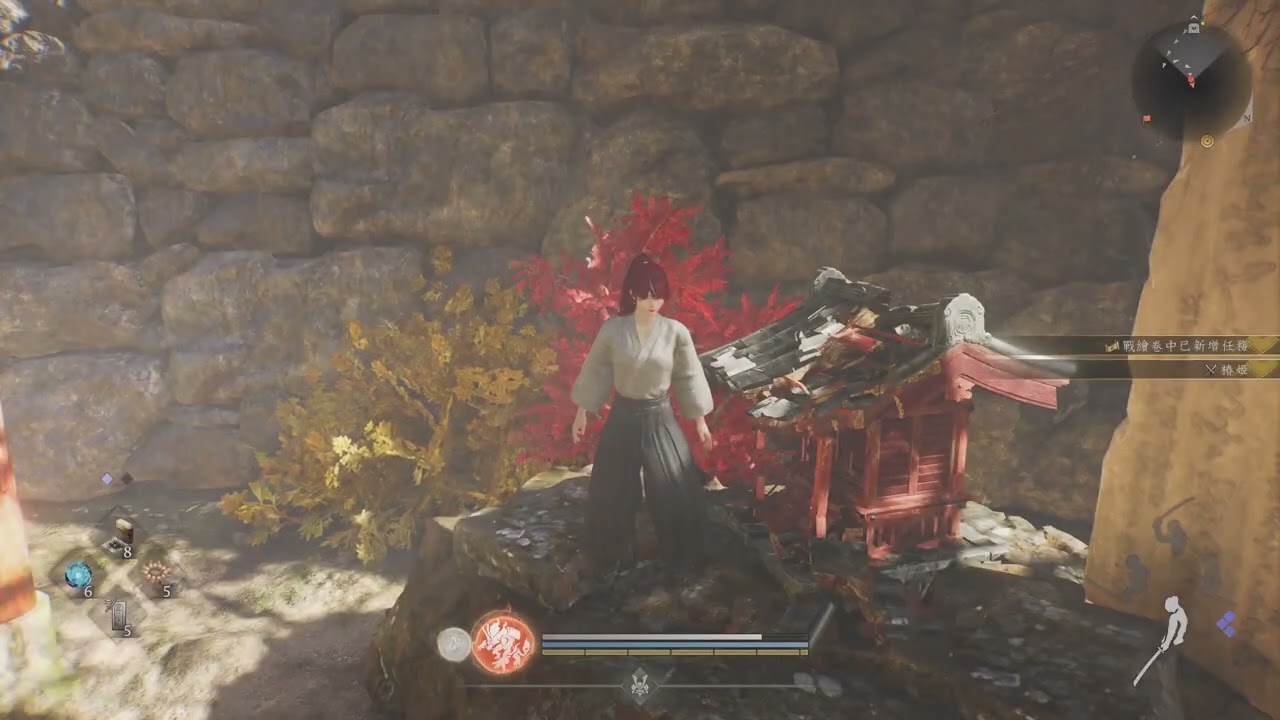 PS5[仁王3:Nioh 3]體驗版通關後隱藏任務｜田鶴夫人（椿姬）｜觸發位置