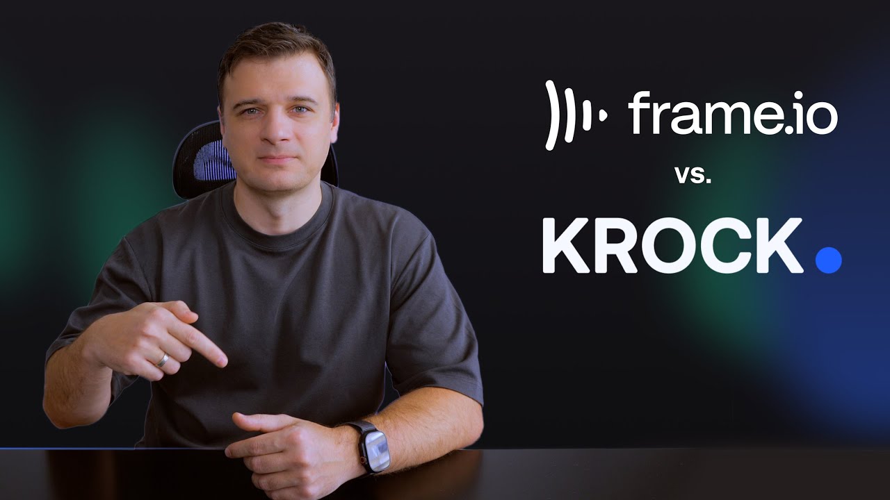 Krock.io против Frame.io: лучшая альтернатива для видеообзора и совместной работы.