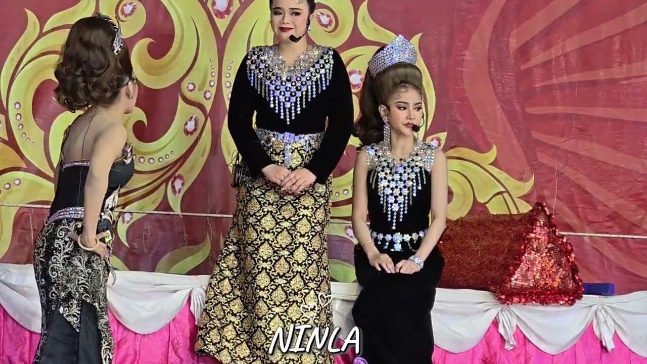 ฉากจบดอกฟ้ากาฝาก คืนนี้สนุกมากขำจนท้องแข็ง  ที่วัดใหม่ทางข้าม อ.วิเศษไชยชาญ จ.อ่างทอง 12 มี.ค 69