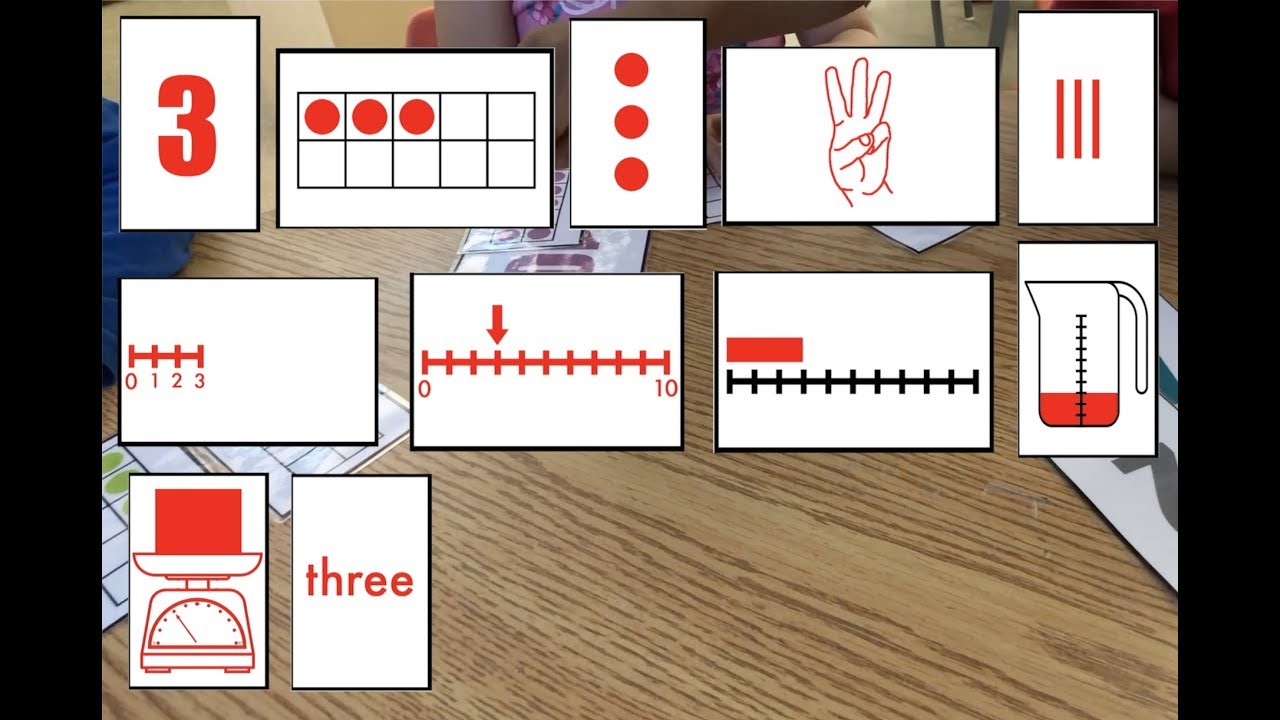 Math Match - Play Based Learning Activity