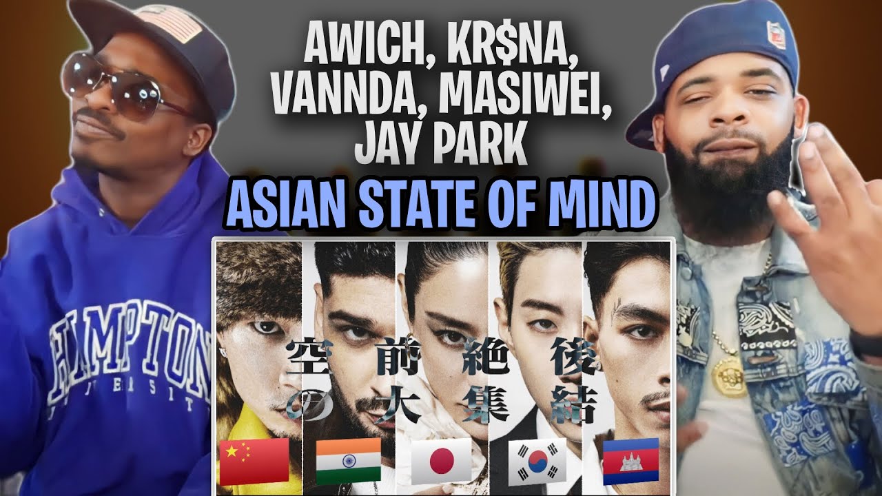 THEY UNITED AND SHOCK UP THE WORLD!!!Awich, Jay Park, KR$NA, Masiwei & VannDa - ASIAN STATE OF MIND