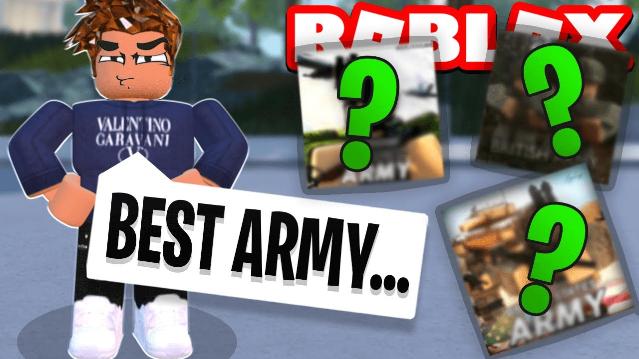 I Found the BEST Army Game on Roblox