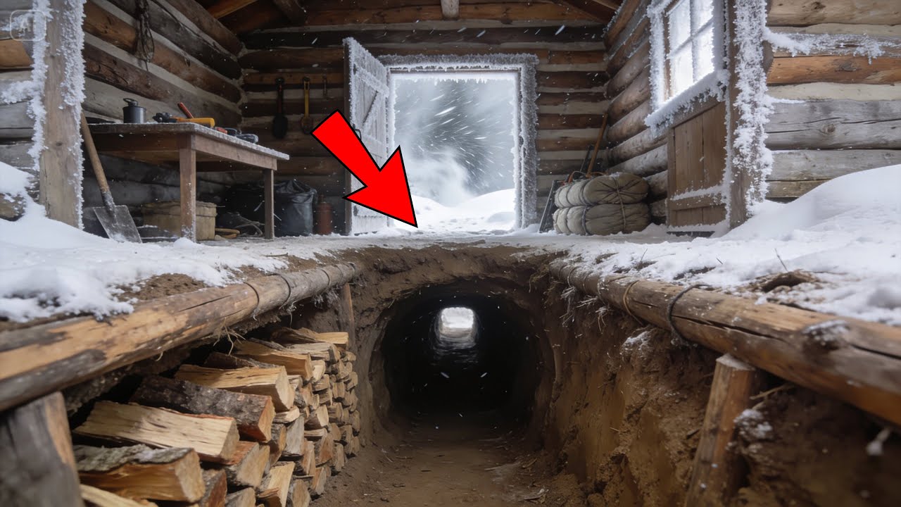 THEY QUESTIONED HIS “SECRET” GROUND TUNNEL — UNTIL IT LET HIM MOVE WOOD THROUGH THE STORM