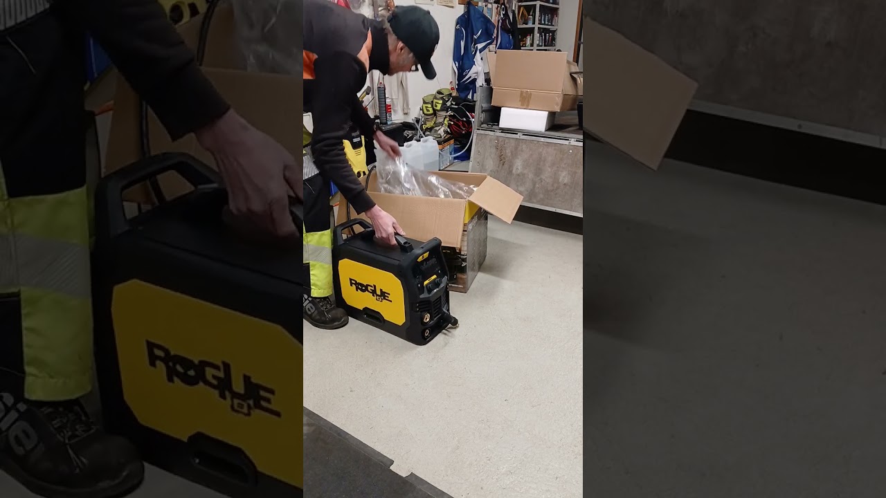 Esab em 180 uusi mig unboxing!!