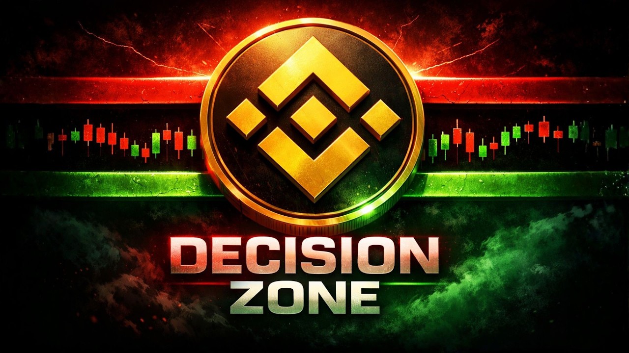 BNB Is Near a Decision Zone 👀 Binance Coin Technical Analysis