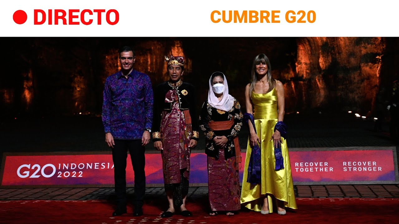 CUMBRE G20: Recepción oficial a los MANDATARIOS INTERNACIONALES | RTVE