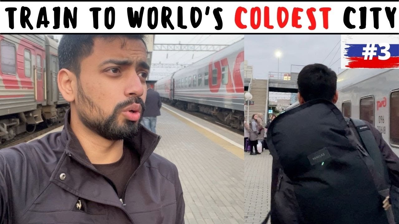 65 Hours TRAIN to World's COLDEST CITY | 3rd CLASS Experience