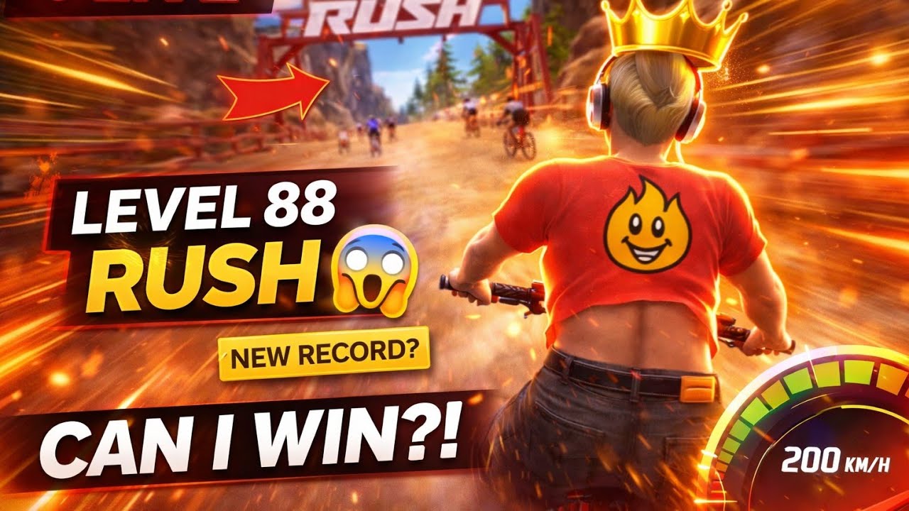 🔴 ROAD TO 1K 🔥 Level 88 Rush Live