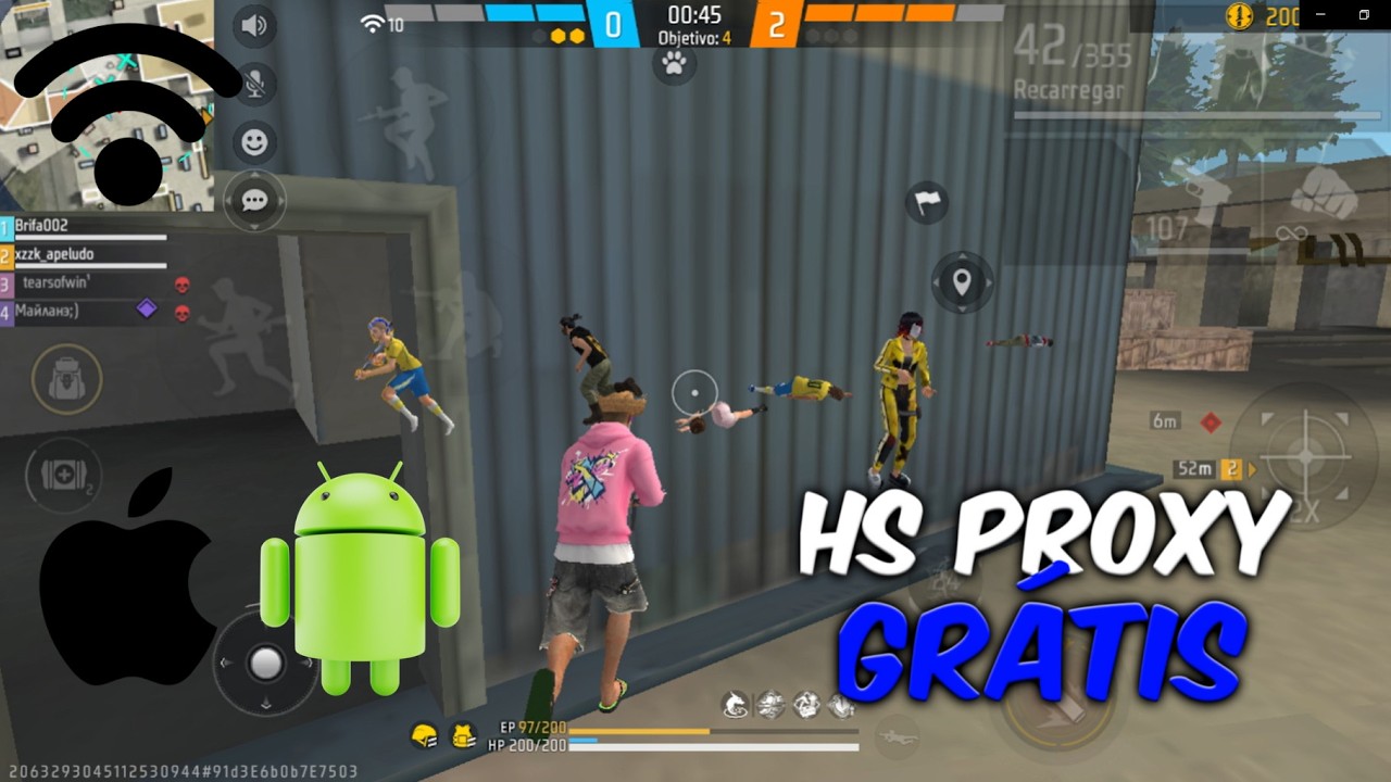 FREE HS PROXY FOR ANDROID AND IOS ✅ WIFI CHEAT + NECK HS OR CHEST HS ANTI-BAN