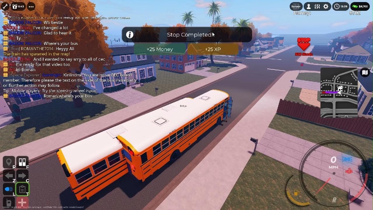 Schoolbus Driving.