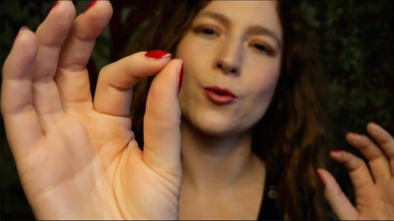ASMR Reiki | Stress Plucking + Anxiety Relief + Soft Whispers + White Noise + Mouth Sounds for Sleep