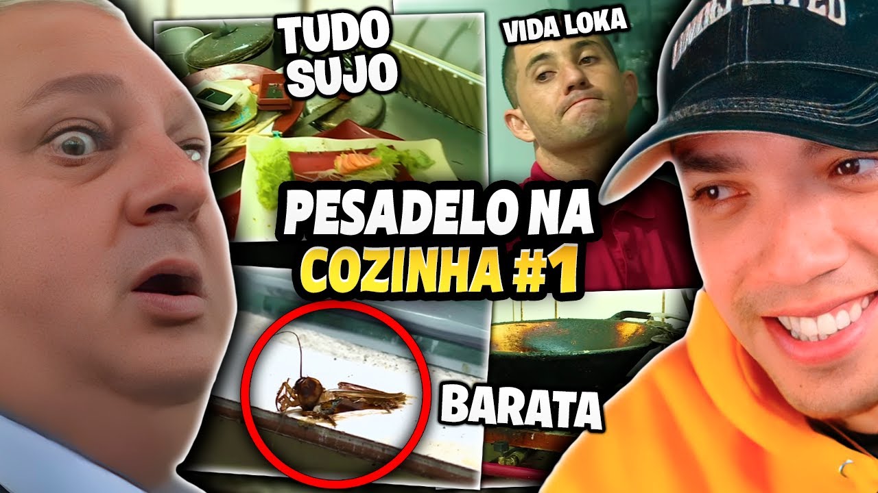 Gabriel reage: Pesadelo na Cozinha - NAHAMALHO