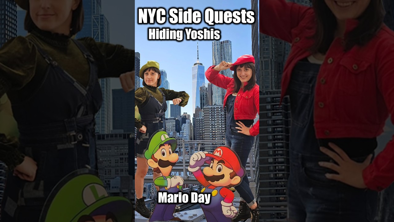 ✨Live NYC✨ Yoshi Hunt for Mario Day!! Side quest through viral moments in Manhattan #nyc #live