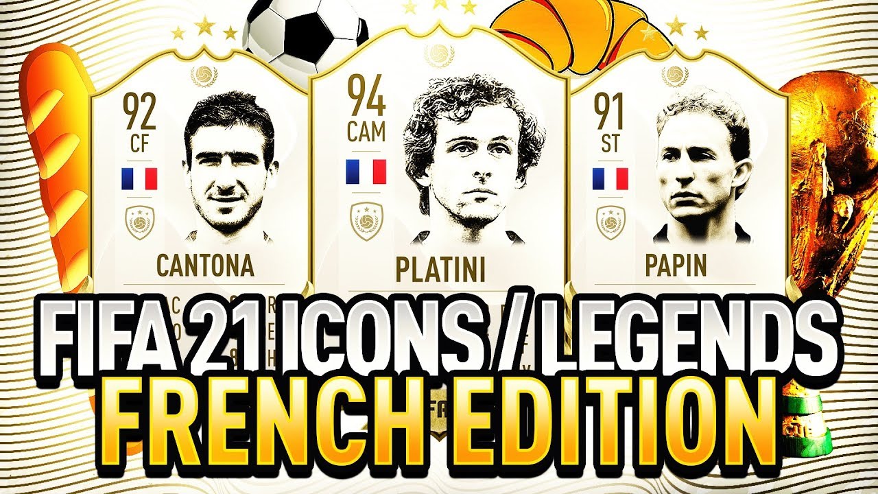 FIFA 21 | NEW ICONS / LEGENDS CONFIRMED?! FRENCH EDITION (FT. PLATINI, ERIC CANTONA, PAPIN & MORE!)